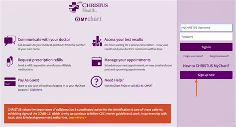 mychart christ